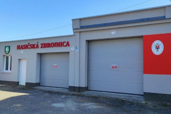 Veľké Teriakovce majú zrekonštruovanú hasičskú zbrojnicu