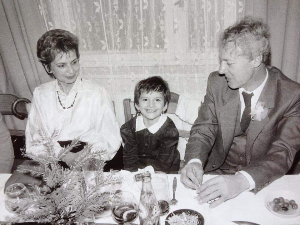 Petra Kepeňová s rodičmi