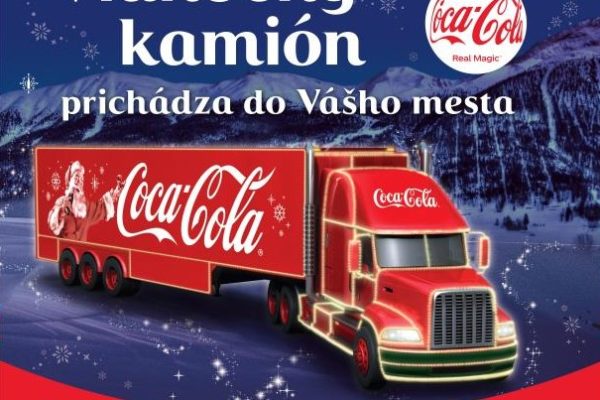 Do Rimavskej Soboty príde Coca Cola kamión. Nasledovať budú vianočné trhy