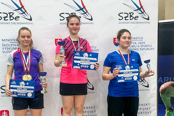 Soboťanka sa presadila na majstrovstvách Slovenska v bedmintone