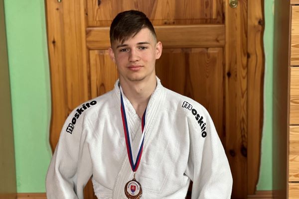 Rimavskosobotský džudista Bodor bral striebro z majstrovstiev Slovenska