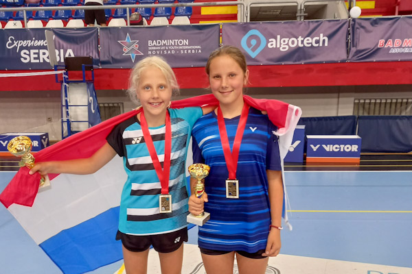 Klenovská bedmintonistka Fodorová vyhrala turnaj v Srbsku