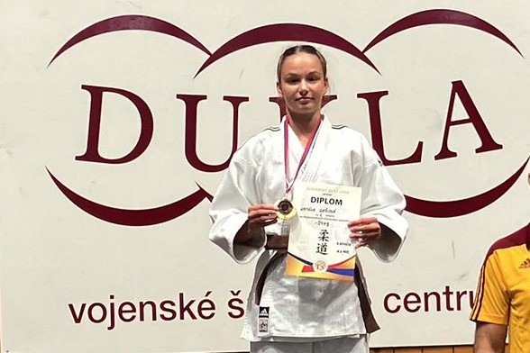 Džudistka Gažiová z R. Soboty získala titul v kategórii žien