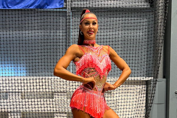 Fitneska Gémešiová z R. Soboty získala víťaznú trofej. Súťažila v dvoch disciplínach