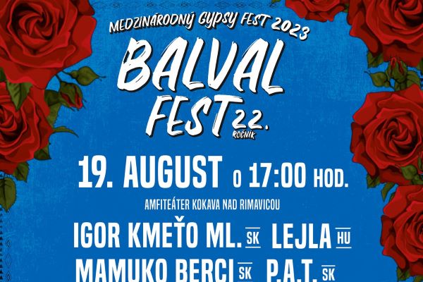 V Kokave nad Rimavicou bude opäť medzinárodný gypsy festival Balvalfest + program