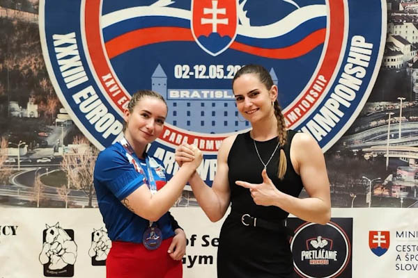 Kokavčanka Stieranková má dve medaily z majstrovstiev Európy v armwrestlingu