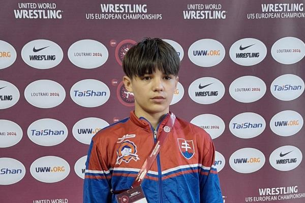 Rimavskosobotský zápasník Vetrák preukázal svoj talent na majstrovstvách Európy v Grécku