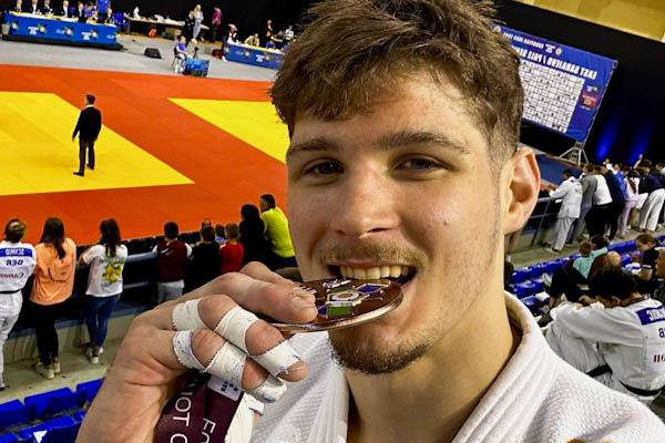 Džudista Ádám z R. Soboty si ukoristil na turnaji Európskeho pohára v Sarajeve bronz