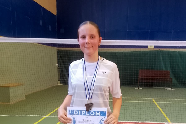 Klenovská hráčka Fodorová si priniesla z turnaja Grand Prix v Nitre dve medaily