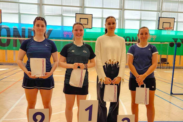 Bedmintonistka Šillingová z R. Soboty obsadila na turnaji Grand Prix v Prešove striebornú priečku