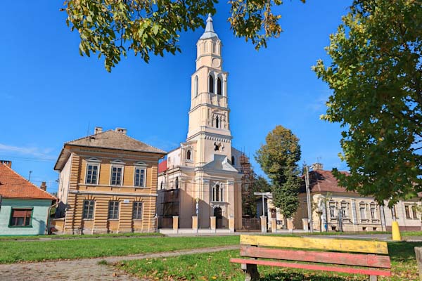 Oprava rimavskosobotskej kostolnej veže či komínov pokračuje. Ukrýva historické priestory