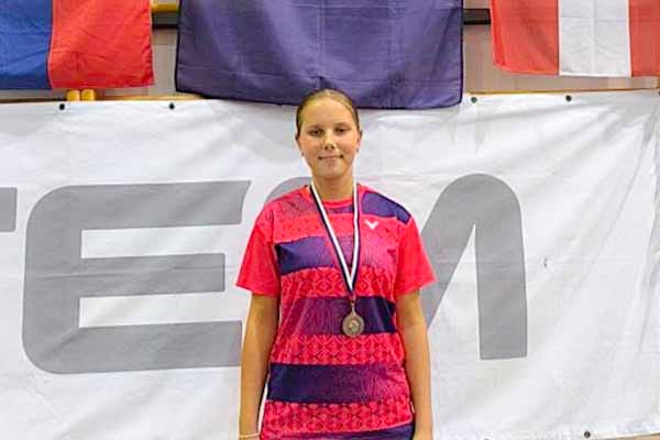 Klenovská bedmintonistka Fodorová získala v Slovinsku bronz