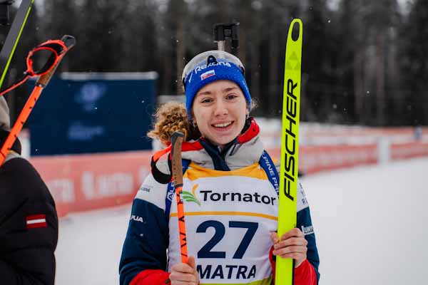 Biatlonistku Molentovú z Revúcej čakajú majstrovstvá sveta. Na juniorských majstrovstvách Európy získala striebro
