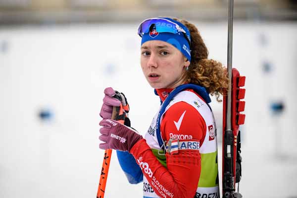 Biatlonistka Molentová z Revúcej skončila v šprinte na mládežníckych majstrovstvách sveta jedenásta