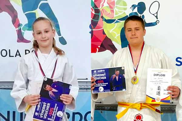 Džudistka TJ Mladosť Relax R. Sobota Krišteková získala titul, zo zlata sa rovnako tešil Rojík