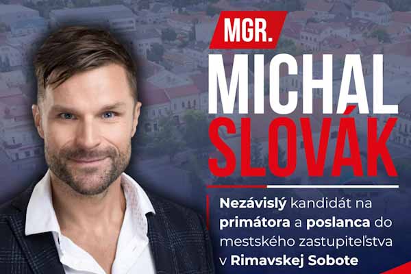 Michal Slovák: Hodnoty tvoria spoločnosť. Poďme to spoločne dokázať
